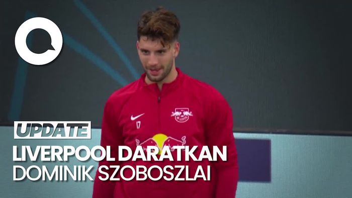 Dominik Szoboszlai Resmi Berseragam Liverpool