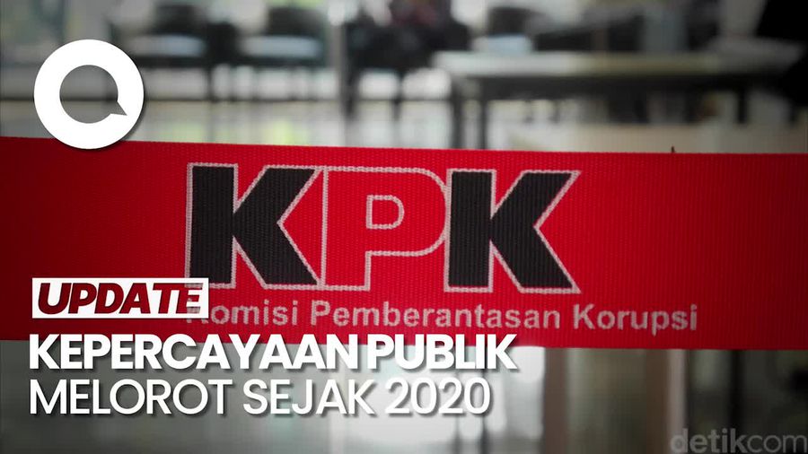 Survei Indikator: Tren Kepercayaan Publik Terhadap KPK Belum Pulih