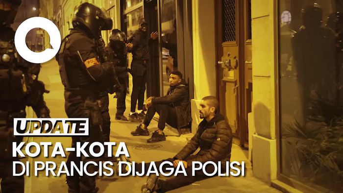 Suasana Kota-kota di Prancis Usai Ricuh, Polisi Berjaga