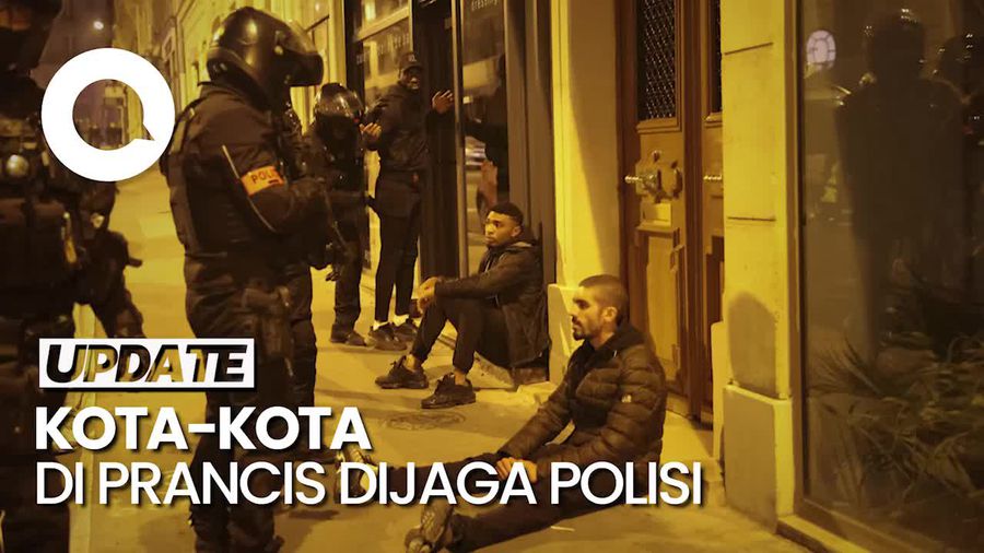 Suasana Kota-kota di Prancis Usai Ricuh, Polisi Berjaga