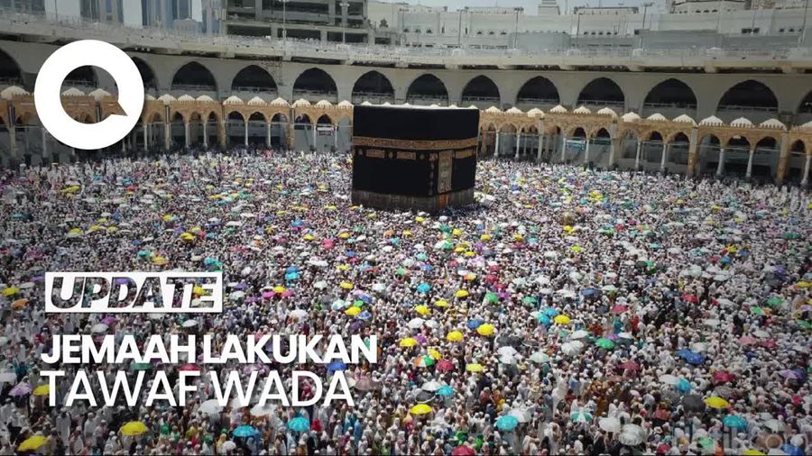 Salam Perpisahan Jemaah Arminareka dengan Baitullah