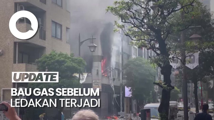 Ledakan di Tokyo, 4 Orang Terluka