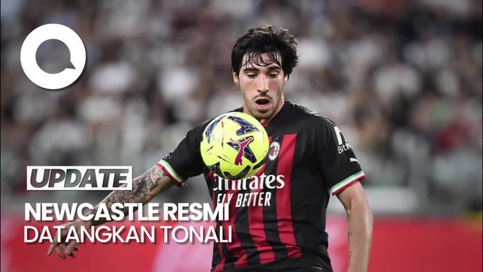 Sandro Tonali Resmi Jadi Pemain Newcastle