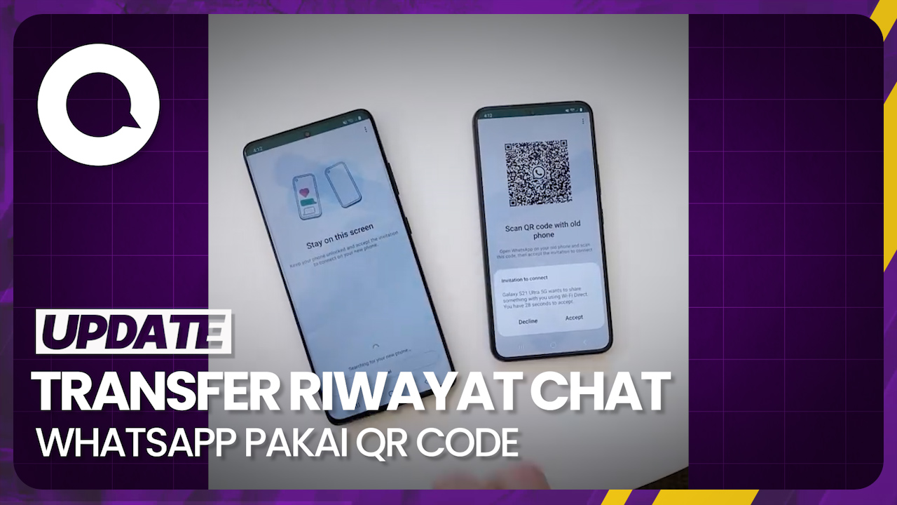 Cara Transfer Riwayat Chat WhatsApp Lebih Mudah: Pakai QR Code