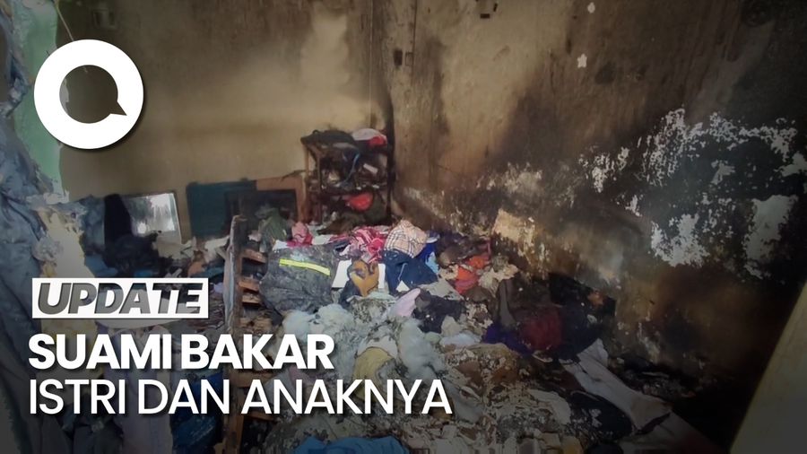 Suami Cemburu Buta Berujung Bakar Istri dan 2 Anaknya