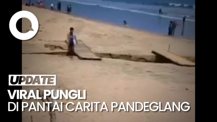 Heboh Pungli di Pantai Banten, Lewat Jembatan Bayar Rp 5 Ribu