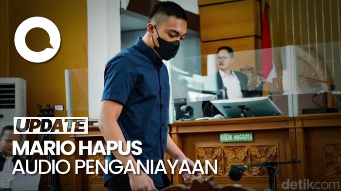 Mario soal Hapus Audio Penganiayaan: Saya Panik Yang Mulia