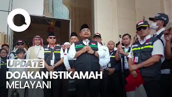 Lepas Jemaah Pulang ke Tanah Air, Menag: Maaf Kalau Banyak Kekurangan