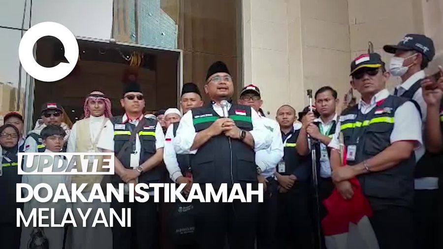 Lepas Jemaah Pulang ke Tanah Air, Menag: Maaf Kalau Banyak Kekurangan
