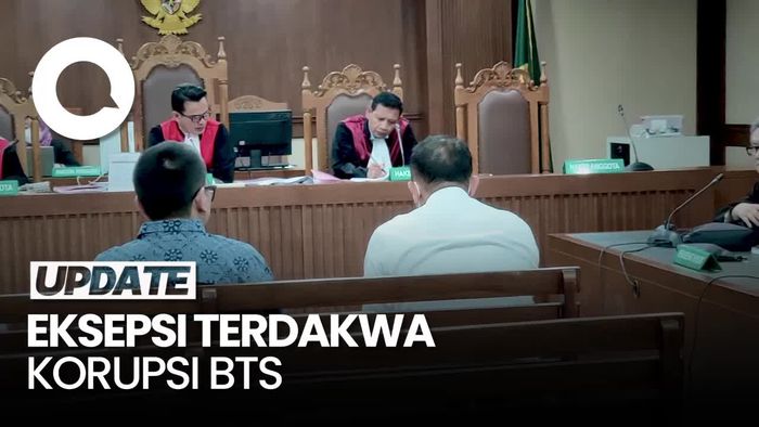 Para Terdakwa Kasus Korupsi BTS 4G Ajukan Eksepsi