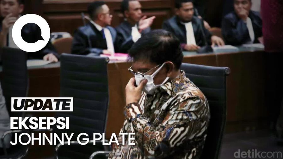 Johnny G Plate Minta Dibebaskan di Kasus Korupsi BTS 4G