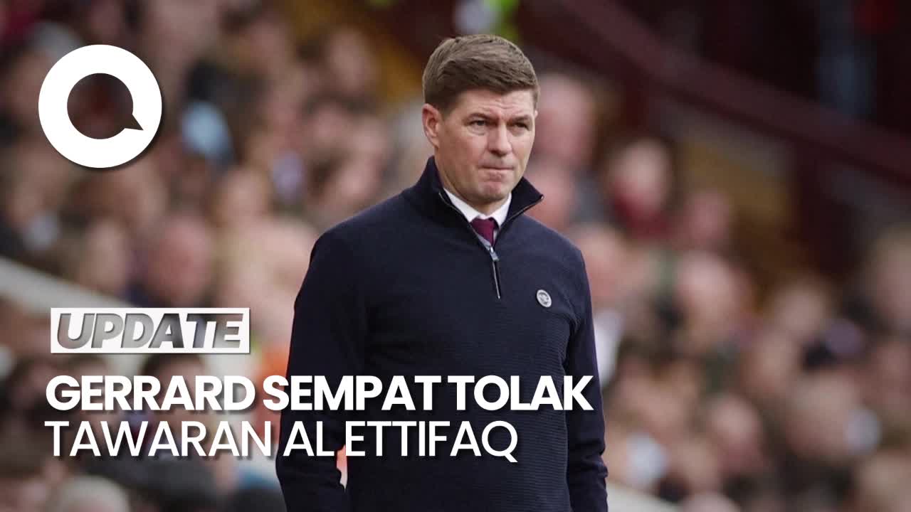 Steven Gerrard Jadi Pelatih Klub Arab Saudi Al Ettifaq - Suara