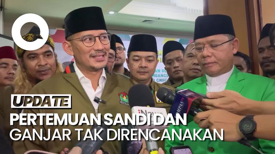 Cerita Sandi Bertemu Ganjar Usai Pergi Haji
