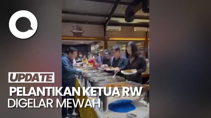 Melihat Mewahnya Pelantikan Ketua RW di Pluit Jakut