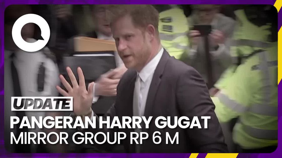 Pangeran Harry Gugat Surat Kabar Mirror Group Karena Retas Telepon