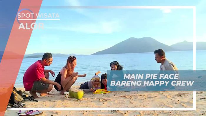 Tantangan Seru Bermain Pie Face di Alor