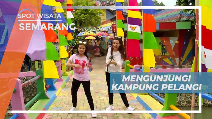 Berkunjung ke Kampung Pelangi Semarang