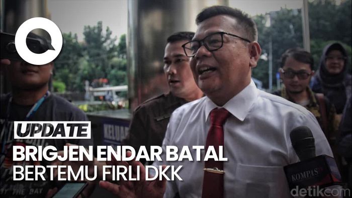 Kembali ke KPK, Brigjen Endar Batal Bertemu Pimpinan KPK