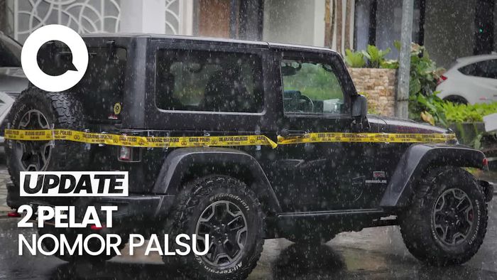 Terungkap Mario Dandy Pakai Pelat Palsu P 23 TYA untuk Mantan Kekasihnya