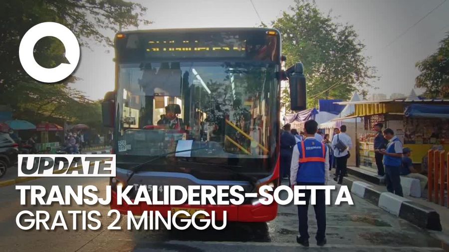 Mulai Hari Ini, TransJ Uji Coba Rute Kalideres-Bandara Soetta