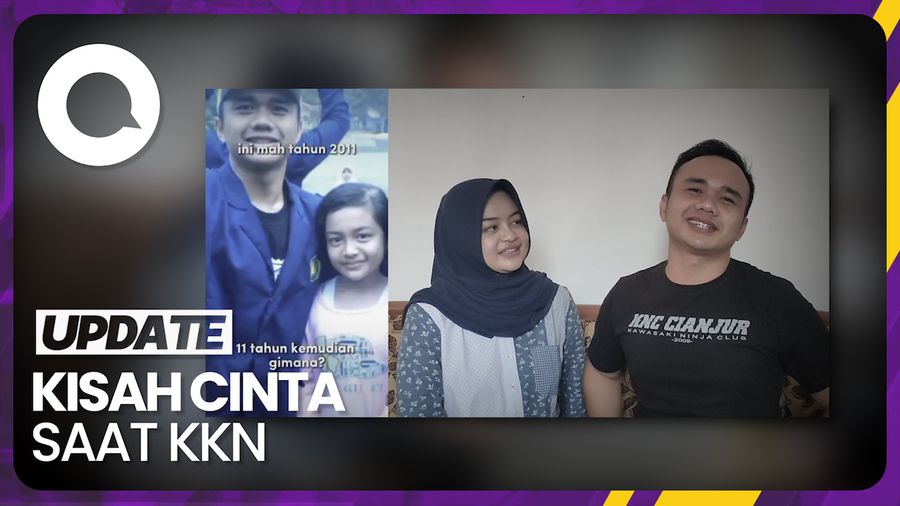 Pria Asal Cianjur Nikahi Bocah yang Ia Temui Saat KKN 12 Tahun Silam