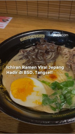 Ssst... Ada Ichiran Ramen yang dari Jepang Itu Loh di BSD