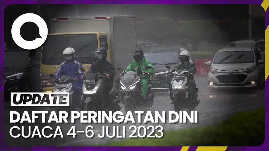 Potensi Terjadinya Hujan Lebat di Indonesia Akibat Rossby Ekuator