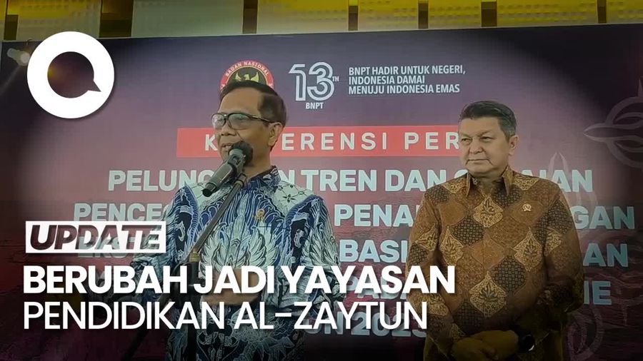 Mahfud Sebut Al-Zaytun Bekas Yayasan NII, Ada Bukti Dokumen