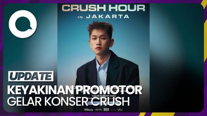 Reaksi Promotor Konser CRUSH di Jakarta soal Banyak Fans yang Ragu