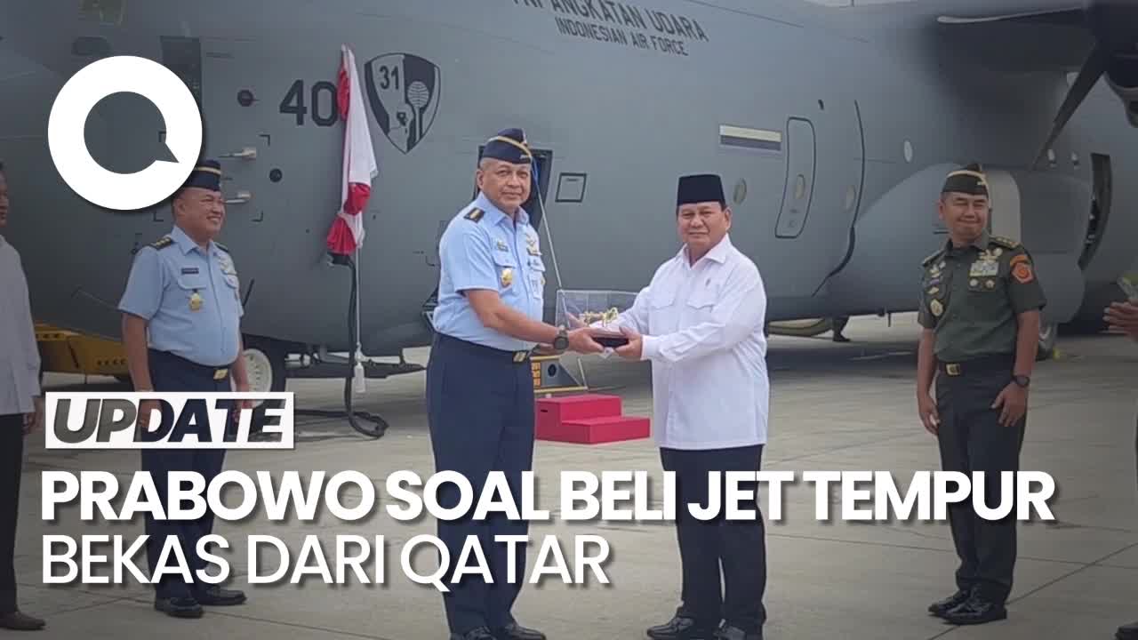 Jawaban Prabowo Soal Banyak Yang Nyinyir Beli Pesawat Bekas