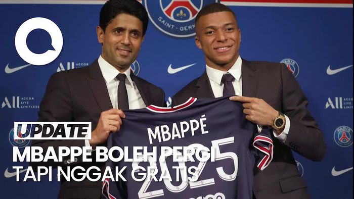 Bos PSG Ogah Lepas Mbappe Secara Cuma-cuma!