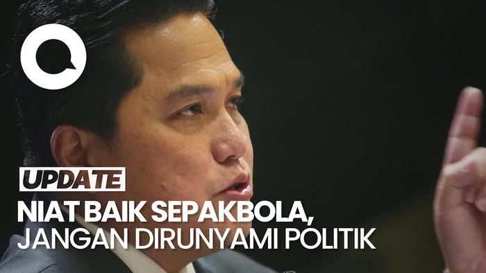 Erick Thohir soal JIS: Jangan Poletak Politik, Saya Profesional