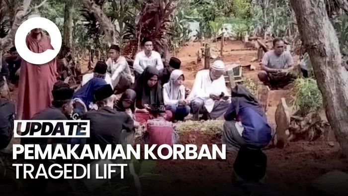 4 Korban Tragedi Lift Anjlok Sekolah Az-Zahra Dimakamkan