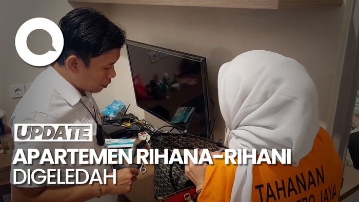 Apartemen Rihana-Rihani Digeledah, Buku Rekening Disita