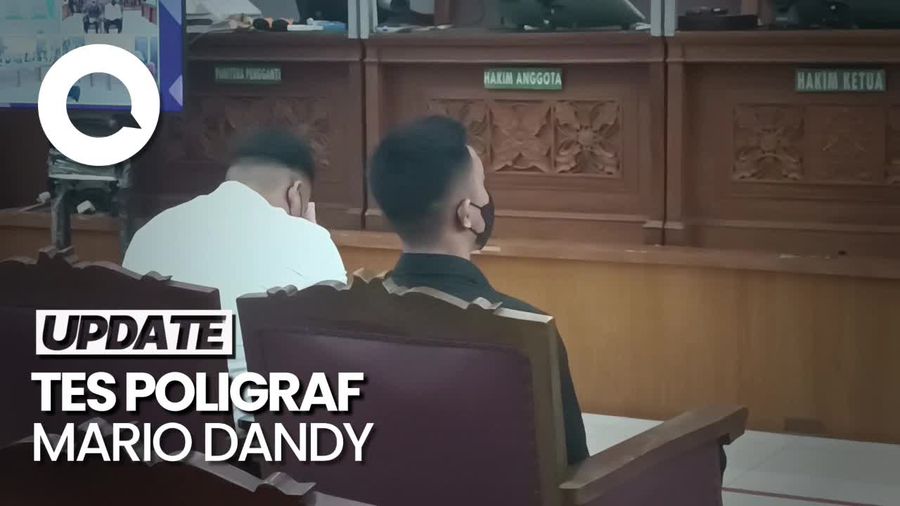 Poligraf Mario Dandy Tak Berbohong soal Bisikan Amanda