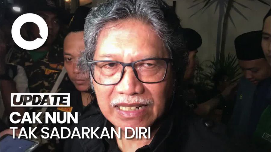 Cak Nun Dilarikan ke Rumah Sakit, Alami Pendarahan Otak