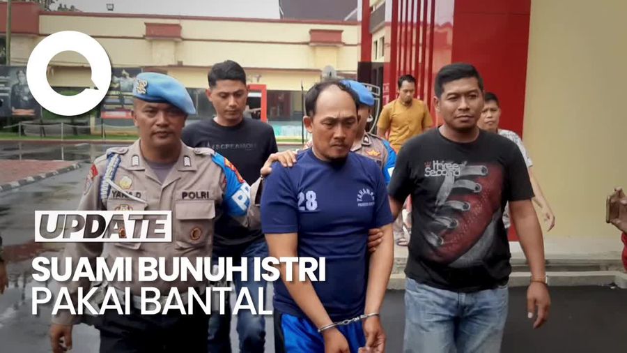 Suami Bekap Mati Istri dengan Bantal di Bandung