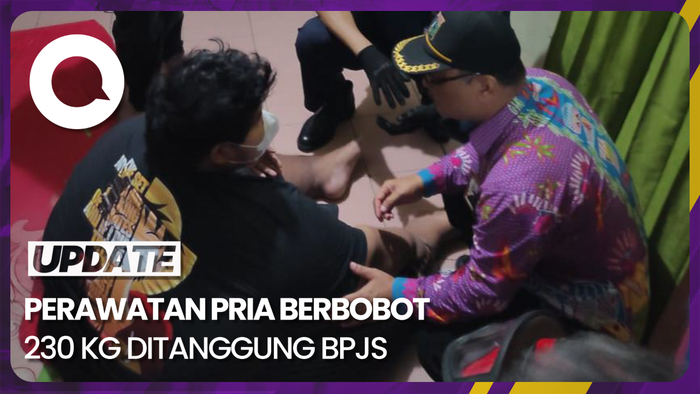 Pria Berbobot 230 Kg Bakal Jalani Program Rawat Jangka Panjang