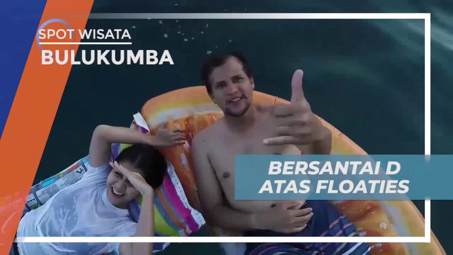 Bersantai di Atas Floaties Menikmati Panorama Alam Bulukumba