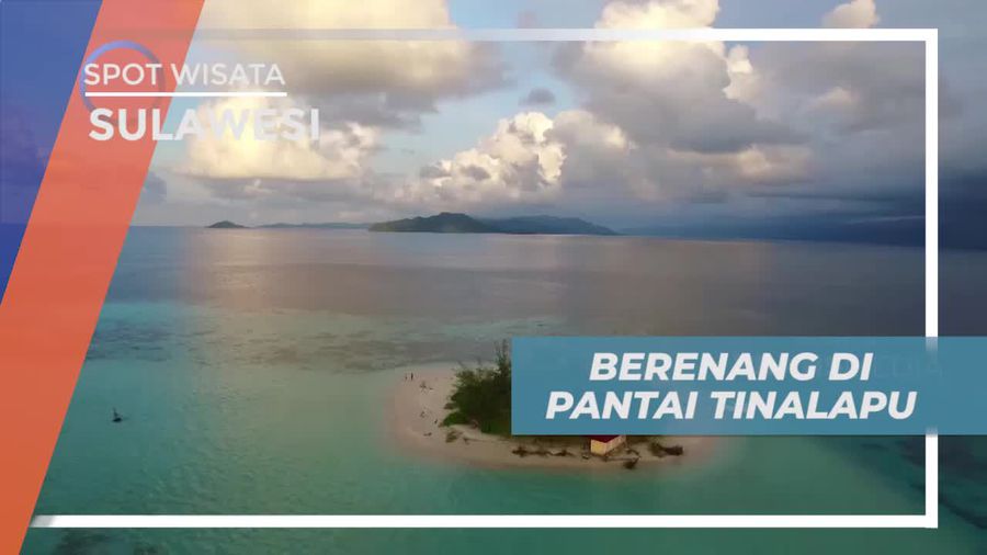 Berenang Seru di Pantai Tinalapu Sulawesi Tengah