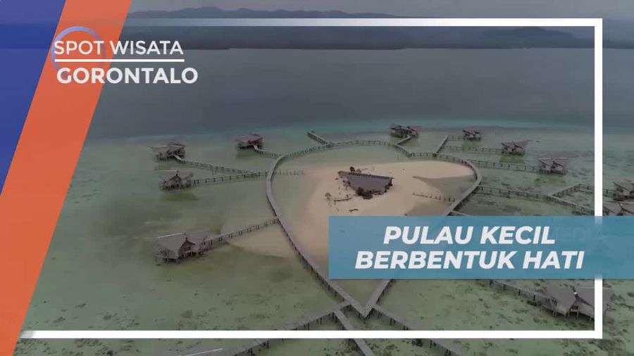 Berkunjung ke Pulau Berbentuk Hati di Gorontalo