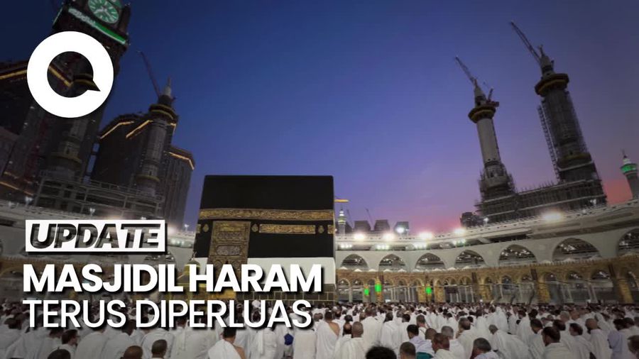Perluasan Masjidil Haram Jalan Terus di Musim Haji