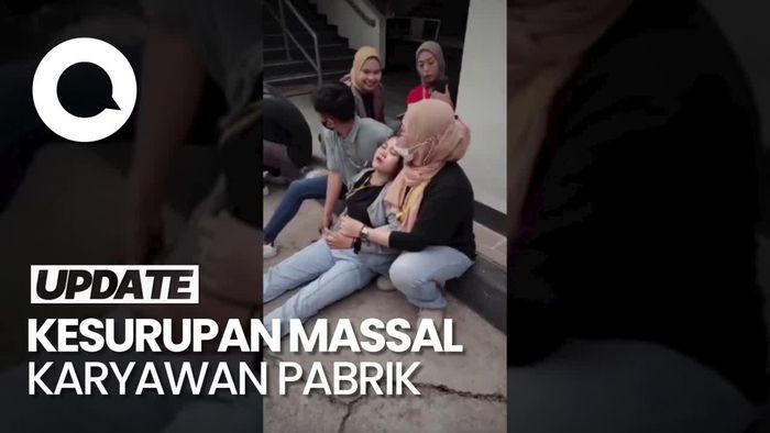 Momen Mencekam Kesurupan Massal 100 Karyawan Pabrik di Majalengka
