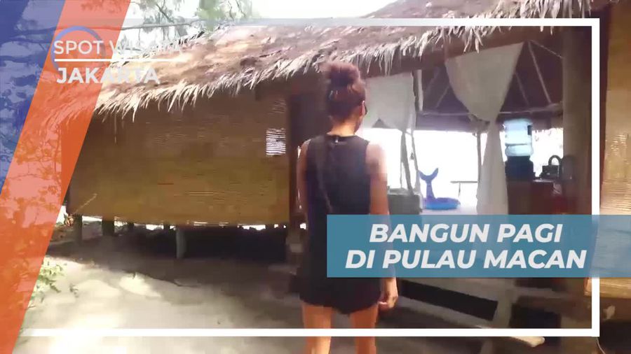 Merasakan Suasana Pagi yang Sejuk di Pulau Macan Kepulauan Seribu