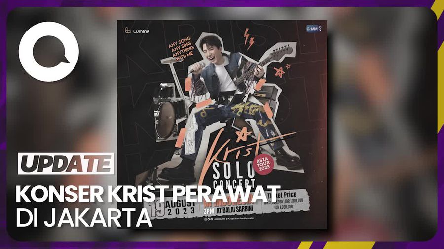 Kenalan dengan Krist Perawat, Solois Thailand yang Bakal Konser di Jakarta
