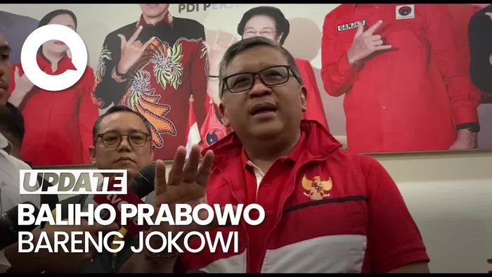 PDIP Sentil Kemunculan Baliho Prabowo-Jokowi: Untuk Pancing Elektoral