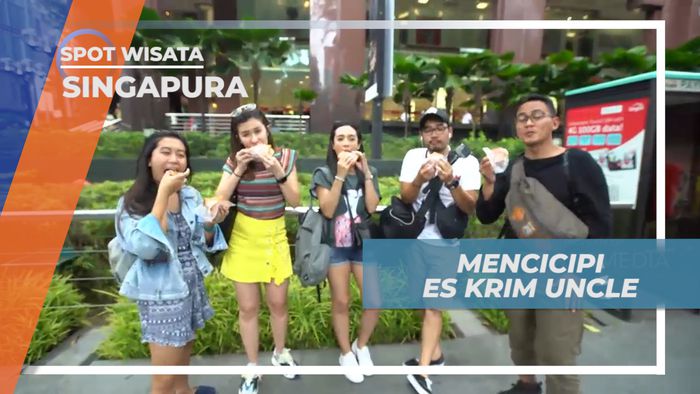 Orchard Road, Menikmati Lezatnya Es Krim Uncel Khas Negeri Singa, Singapura