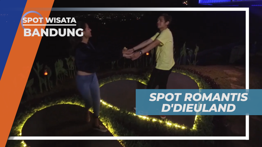 Menikmati Suasana Romatis Berhias Kerlap-kerlip Lampu Kota Kembang, Bandung