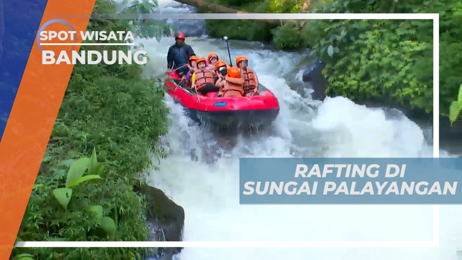 Pacu Adrenalin, Taklukkan Jeram Sungai Palayangan yang Menantang, Bandung