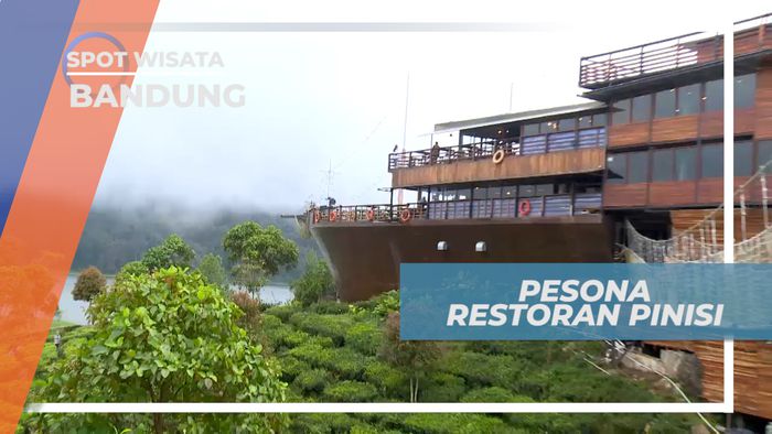 Mengunjungi Restoran Unik Berbentuk Kapal Pinisi di Ciwidey, Bandung